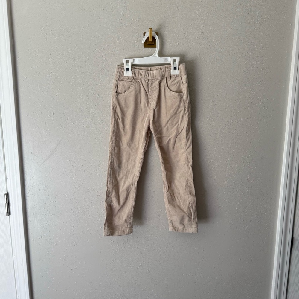 George Hats Cream Corduroy Pants